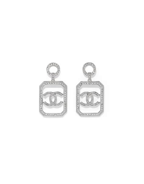 chanel rectangle earrings|chanel earrings official website.